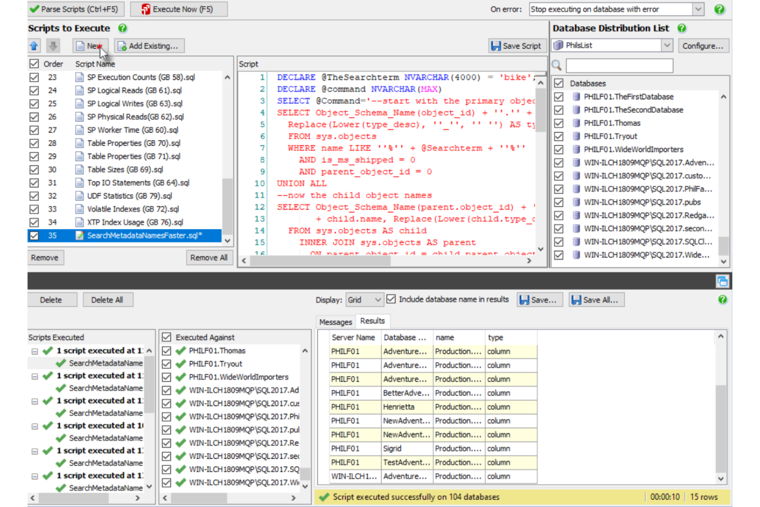 SQL Toolbelt Essentials screenshot - 10 beste DevOps-tools voor databases beoordeeld in 2026