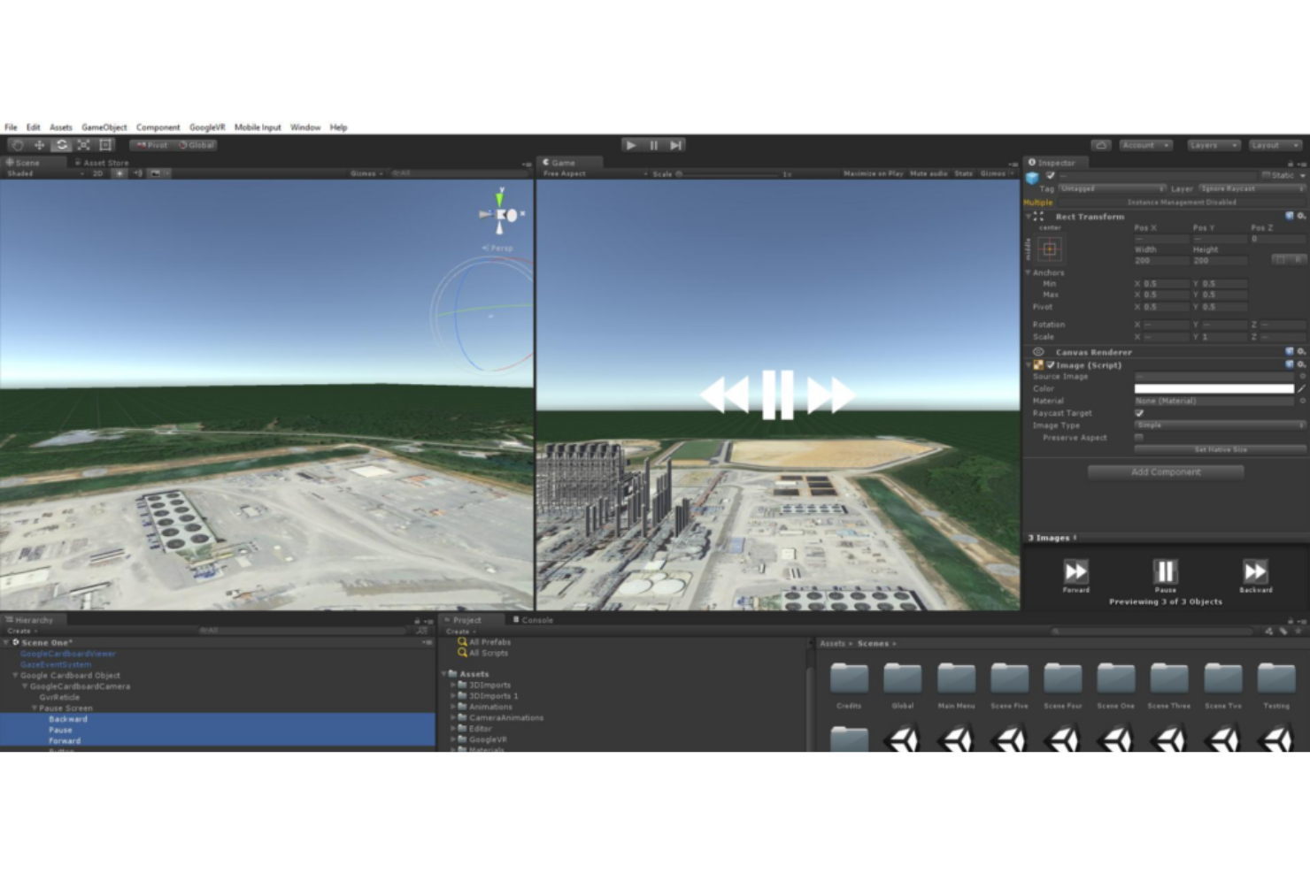 Google Scale screenshot - 10 beste software voor VR-ontwikkeling voor 3D-ontwerp in 2026
