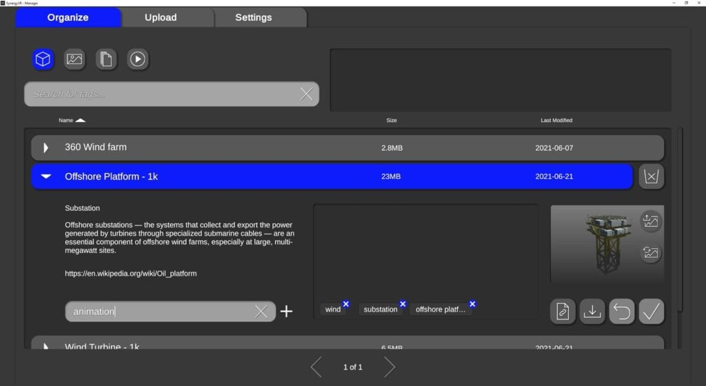 SynergyXR screenshot - 10 beste software voor de ontwikkeling van virtuele realiteit van 2026