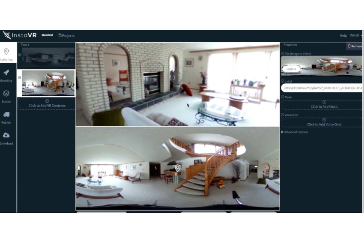 InstaVR screenshot - 10 beste software voor VR-ontwikkeling voor 3D-ontwerp in 2026