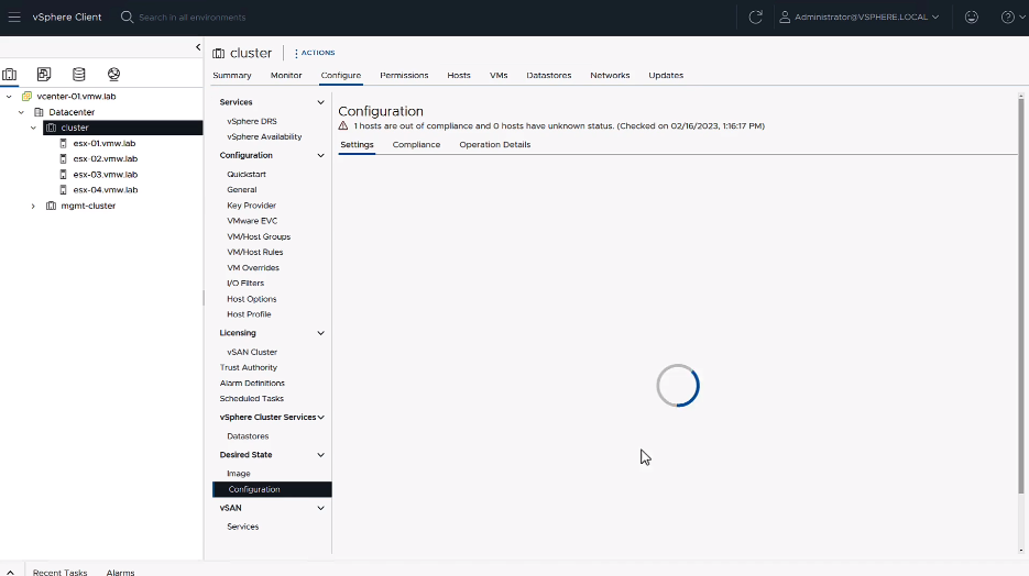 VMware vSphere screenshot - 10 beste softwaretools voor netwerkvirtualisatie in 2026