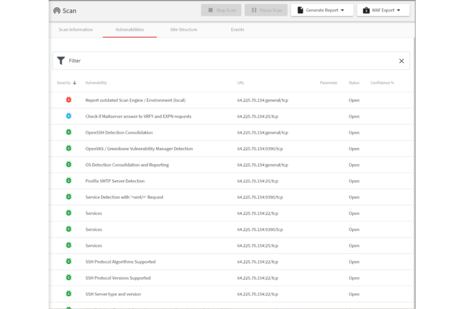 Acunetix screenshot - De 10 beste tools voor netwerkbeveiligingsaudits van 2026 ontdekken