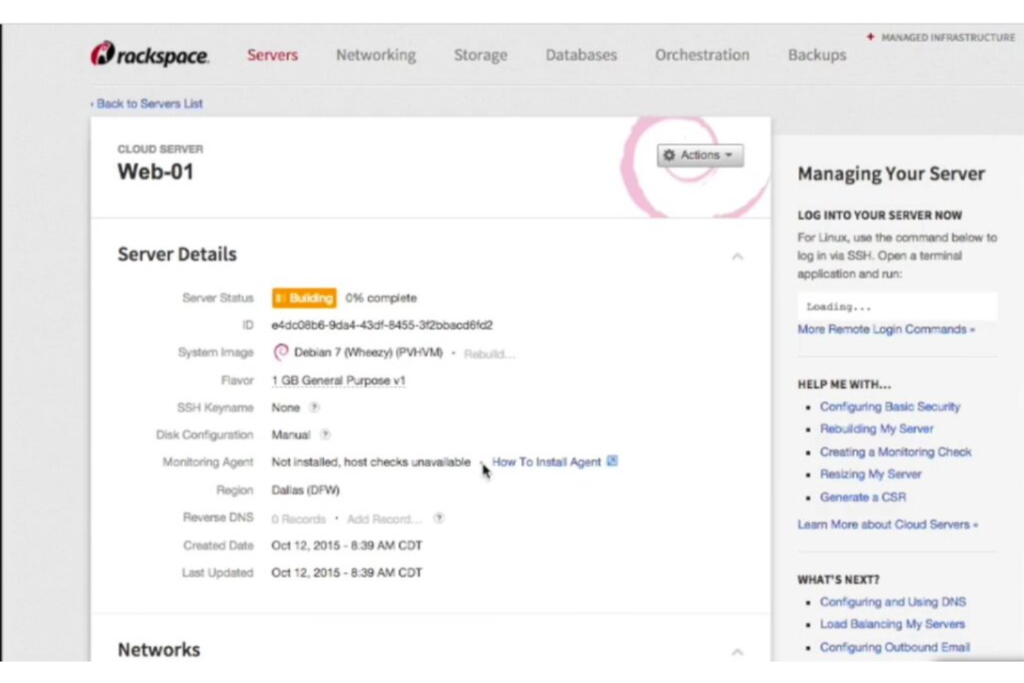 Rackspace Hybrid Cloud screenshot - 10 beste hybride cloudsoftware beoordeeld in 2026