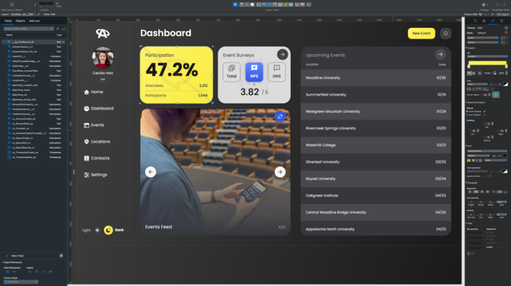 FileMaker screenshot - 10 beste low-code-ontwikkelplatforms in 2026