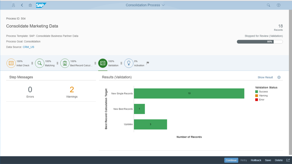 SAP Master Data Governance screenshot - 10 beste tools voor mastergegevensbeheer van 2026