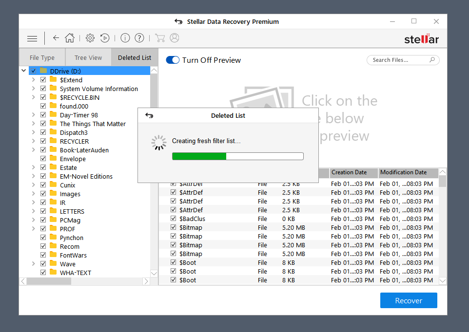 Stellar Data Recovery screenshot - Top 10 software voor gegevensherstel uitgelegd