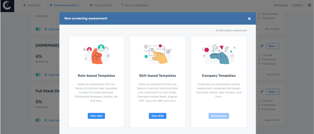 Coderbyte screenshot - 10 Beste platforms voor samenwerkend programmeren in 2026