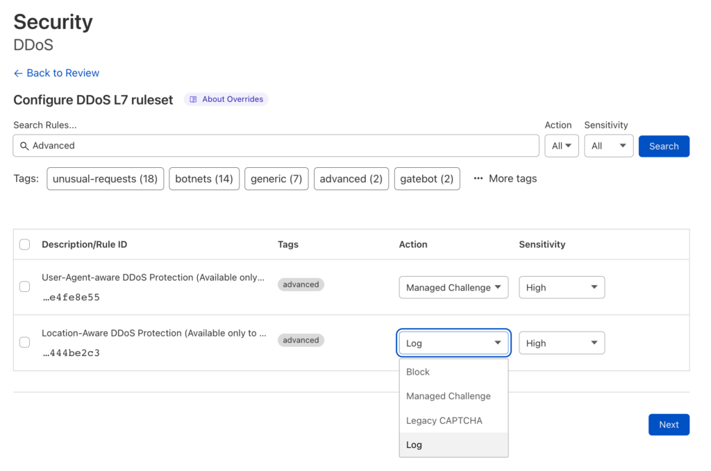 Cloudflare screenshot - 10 beste DDoS-beschermingssoftware voor 2026