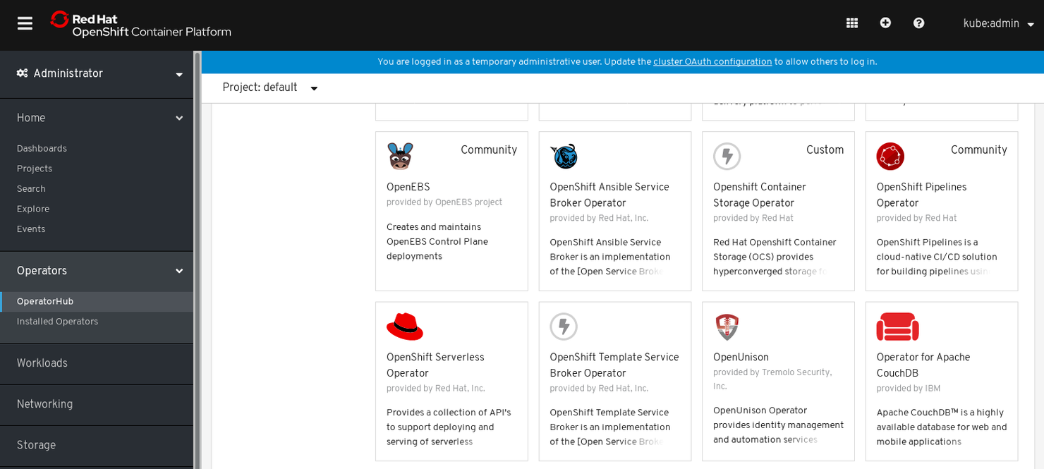 OpenShift Container Platform screenshot - 10 beste containerisatiesoftware beoordeeld in 2026
