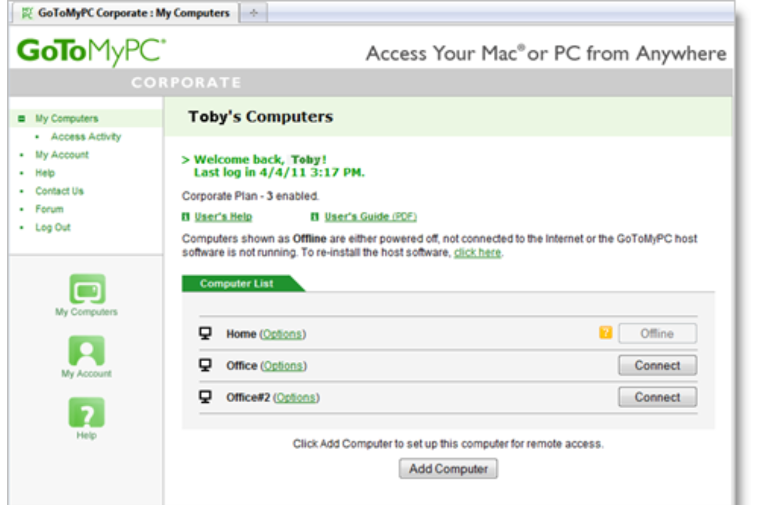 GoToMyPC screenshot - De 10 beste software voor ondersteuning op afstand voor IT-teams in 2026