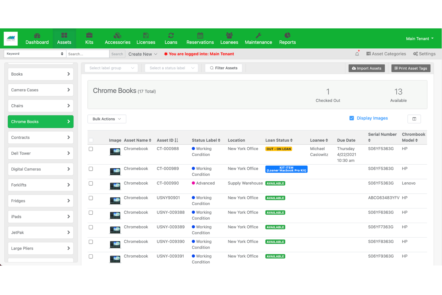 Reftab screenshot - 10 Beste software voor assetbeheer voor IT-teams in 2026
