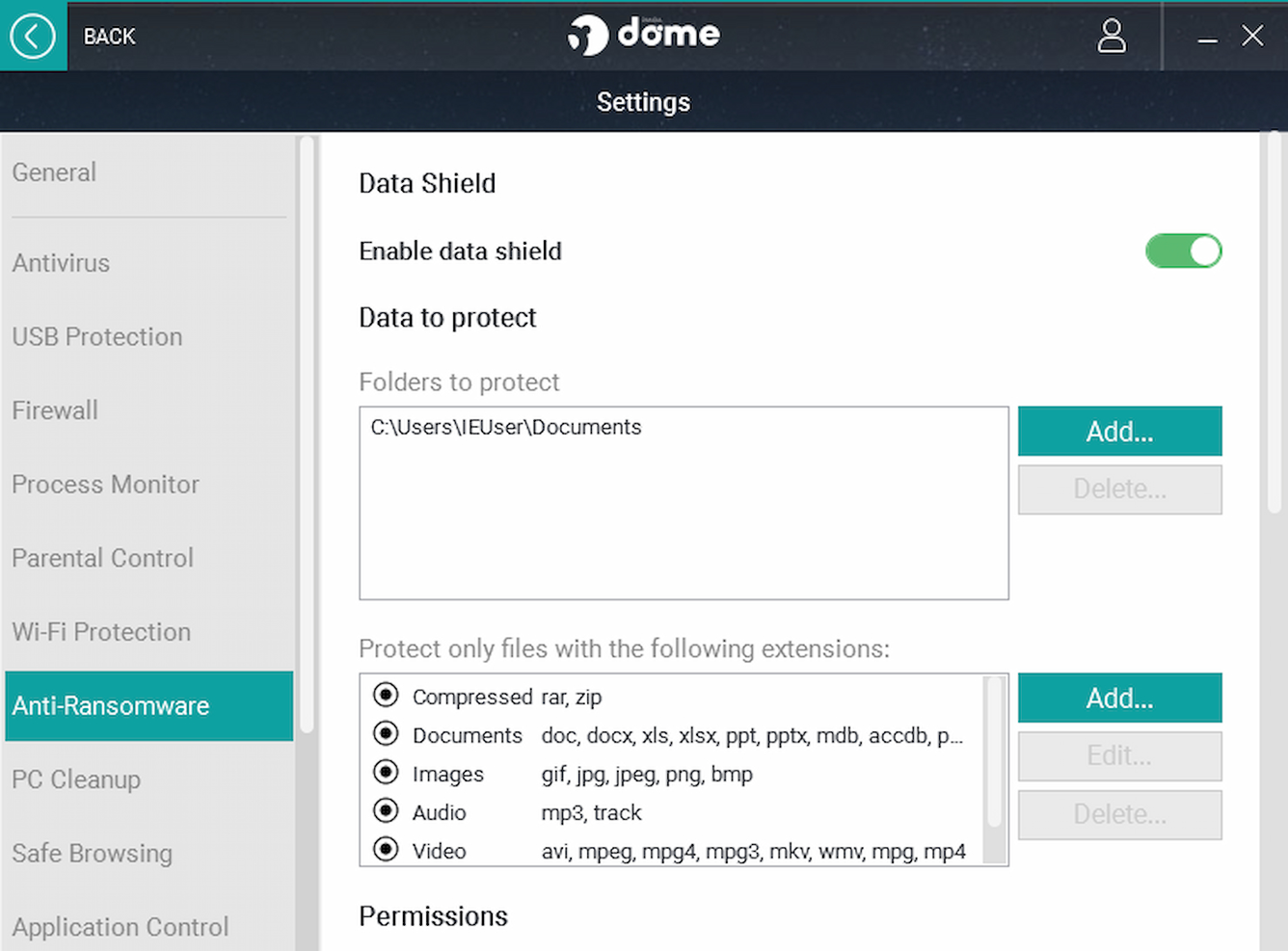 Panda Dome screenshot - 10 beste antivirussoftware van 2026
