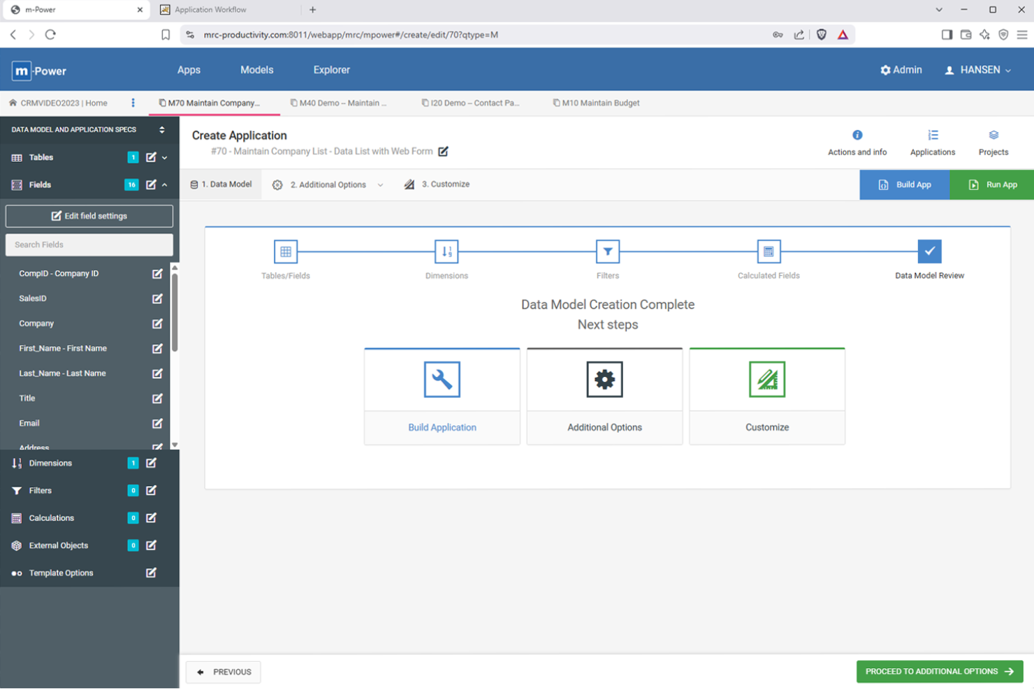 m-Power screenshot - 10 beste tools voor softwareontwikkeling beoordeeld voor 2026