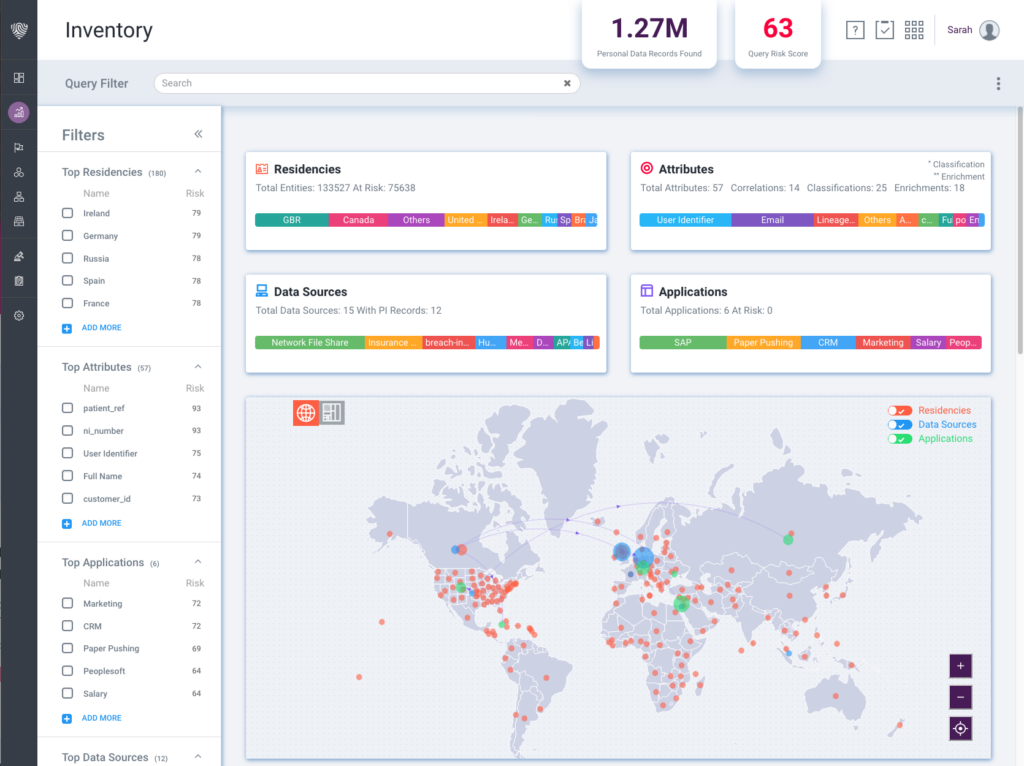 BigID screenshot - 10 beste softwaretools voor gegevensbeveiliging voor 2026