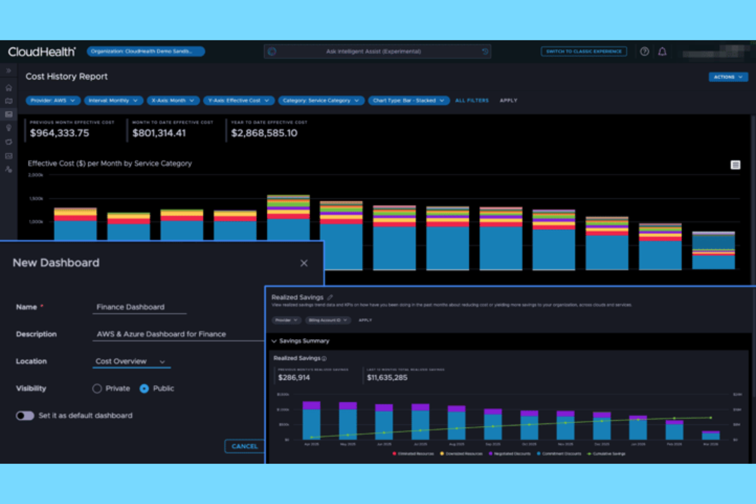 CloudHealth screenshot - 10 beste softwareoplossingen voor financieel IT-beheer in 2026