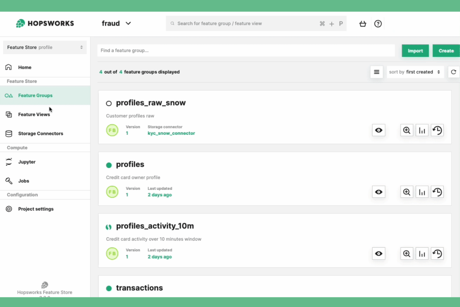 Hopsworks screenshot - 10 beste MLOps-tools in 2026