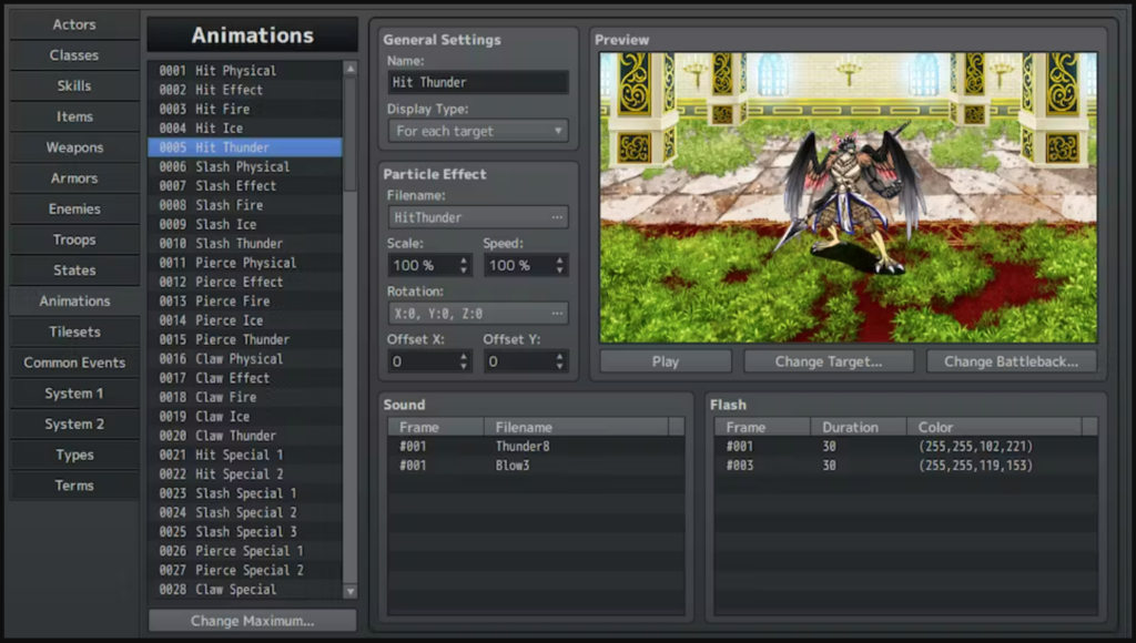 RPG Maker screenshot - 10 Beste softwareopties voor game-engines in 2026