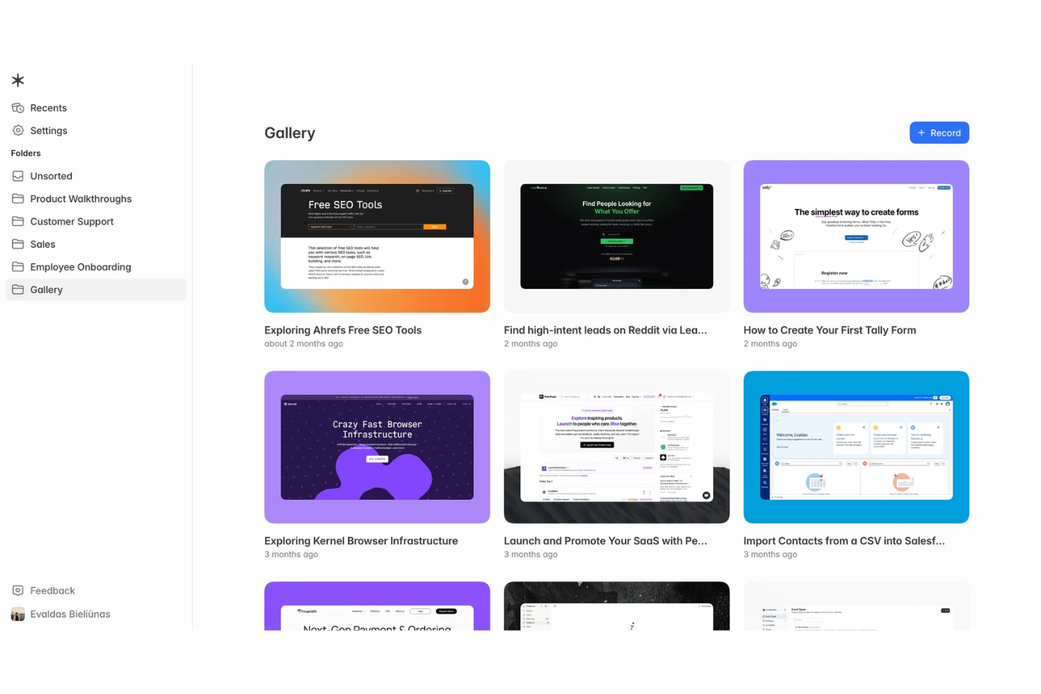 Guideless screenshot - 10 beste documentatiesoftware beoordeeld voor 2026