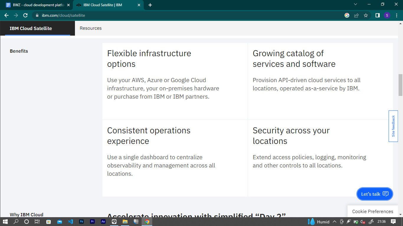 IBM Cloud screenshot - 10 beste cloudontwikkelingsplatforms beoordeeld voor 2026
