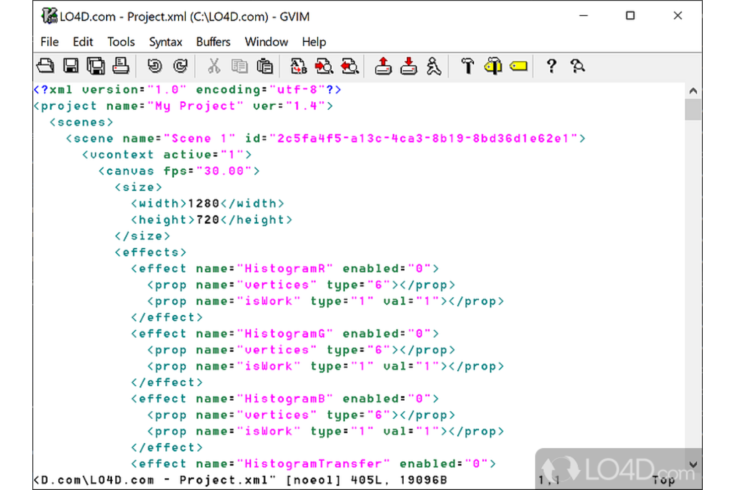 VIM screenshot - 10 beste programmeersoftware voor Windows in 2026