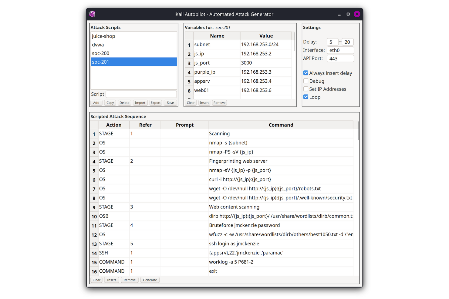 Kali Linux screenshot - 10 beste tools voor penetratietests voor ondernemingen in 2026