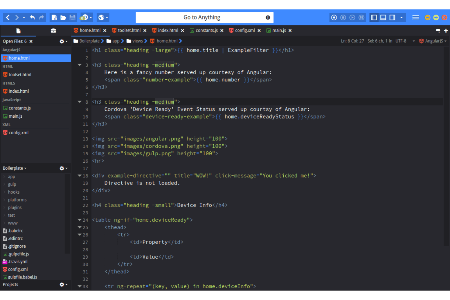Komodo Edit screenshot - 10 beste programmeersoftware voor Windows in 2026