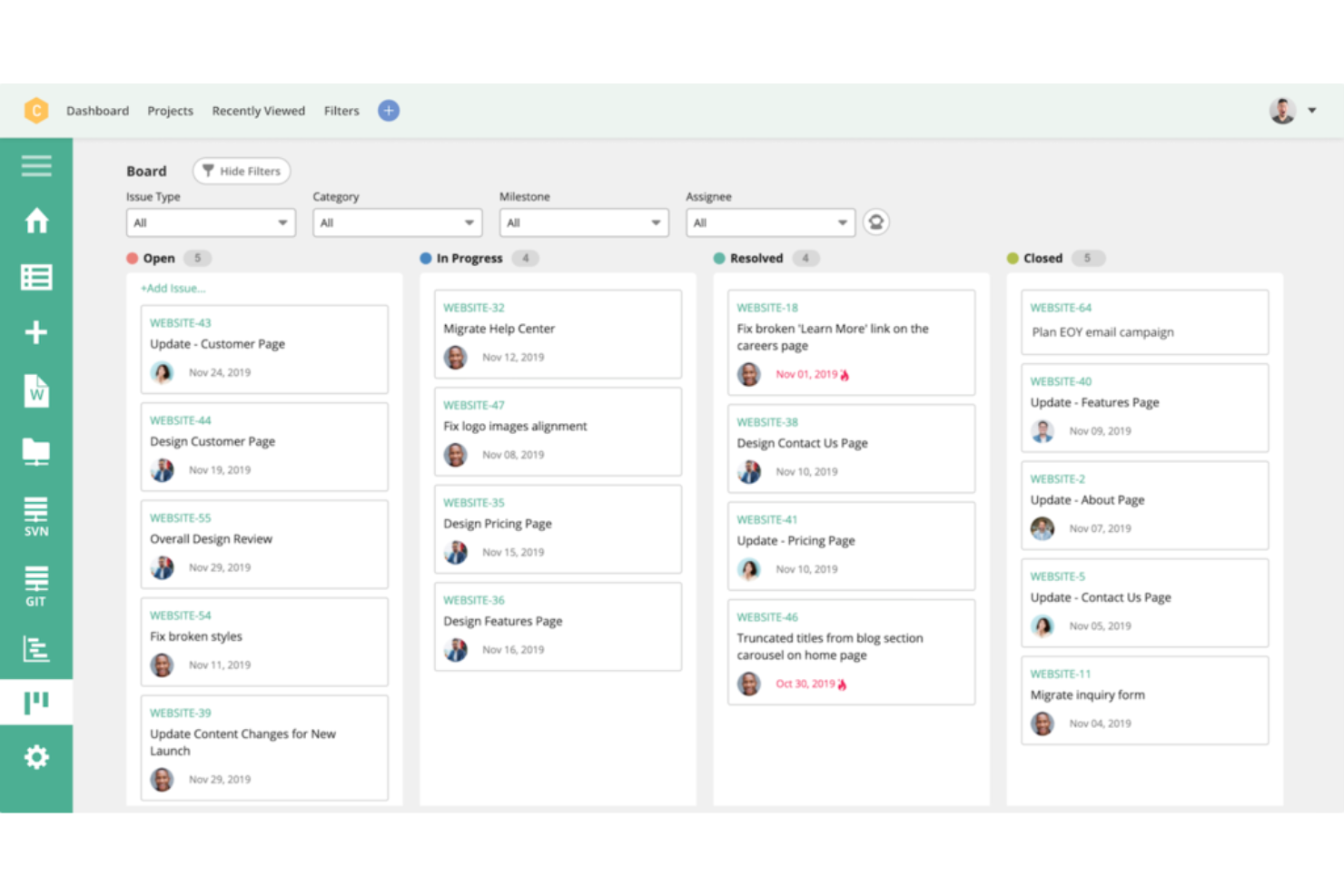 Backlog screenshot - 10 beste gratis bugtrackingsoftware beoordeeld voor 2026