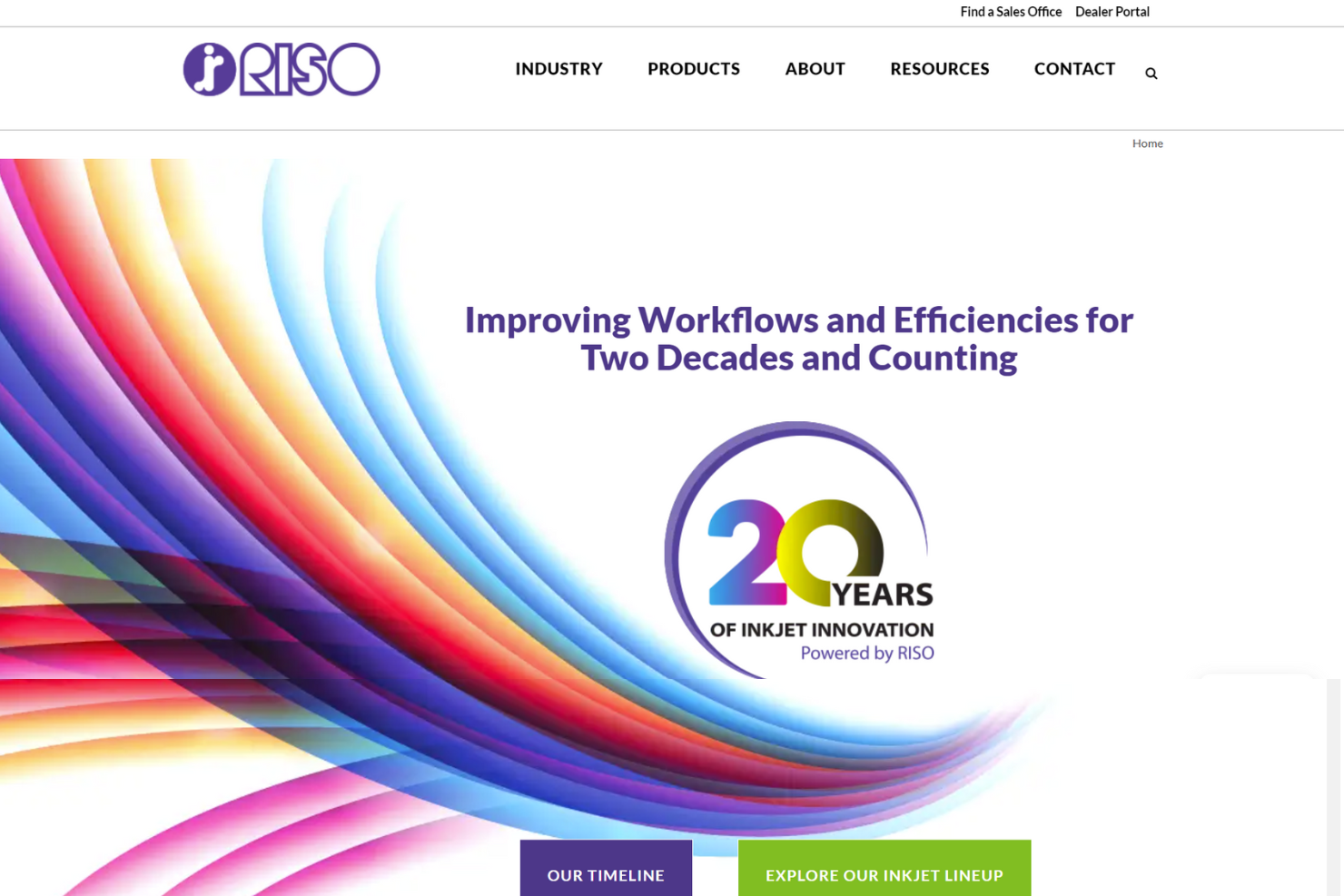 Riso Managed Print Services screenshot - 10 aanbieders van beheerde printservices beoordeeld in 2026