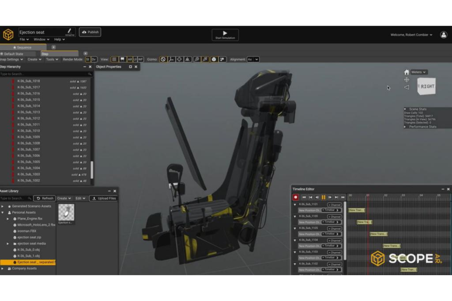 Scope AR screenshot - 10 beste softwaretools voor augmented reality voor 2026
