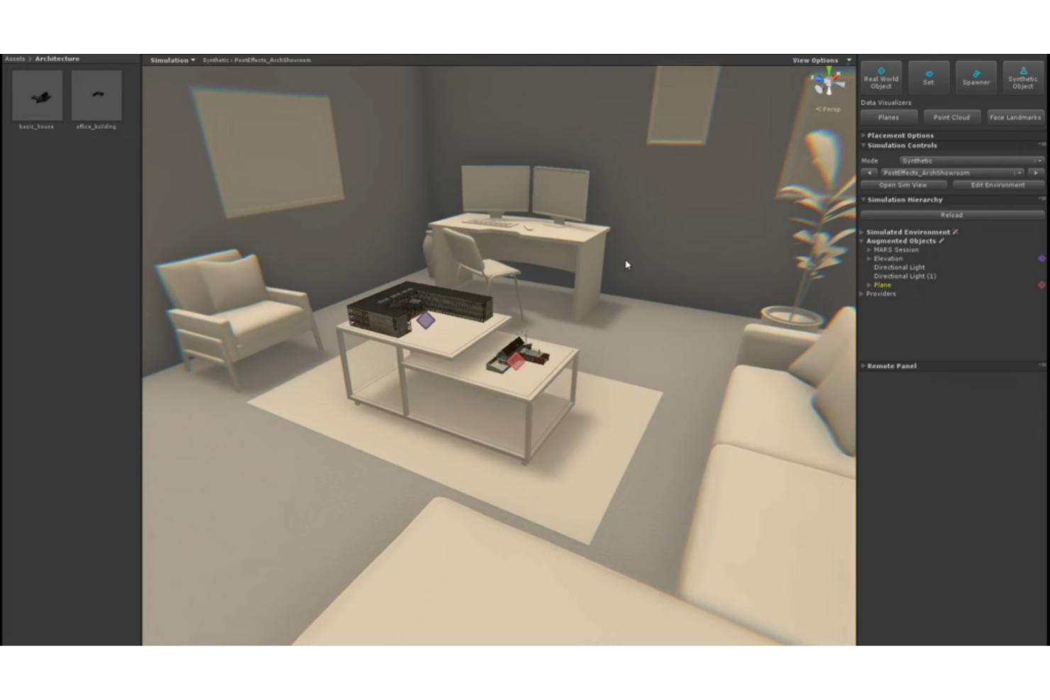 Unity screenshot - 10 beste softwaretools voor augmented reality voor 2026
