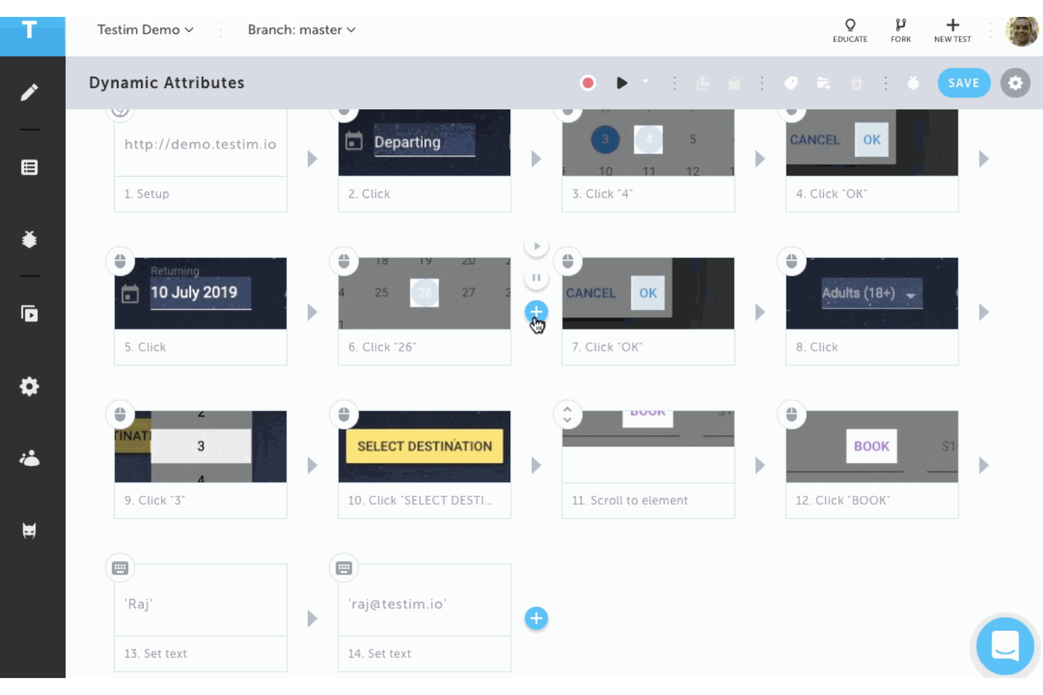 Tricentis Testim screenshot - 10 beste tools voor het testen van webapplicaties, beoordeeld voor 2026