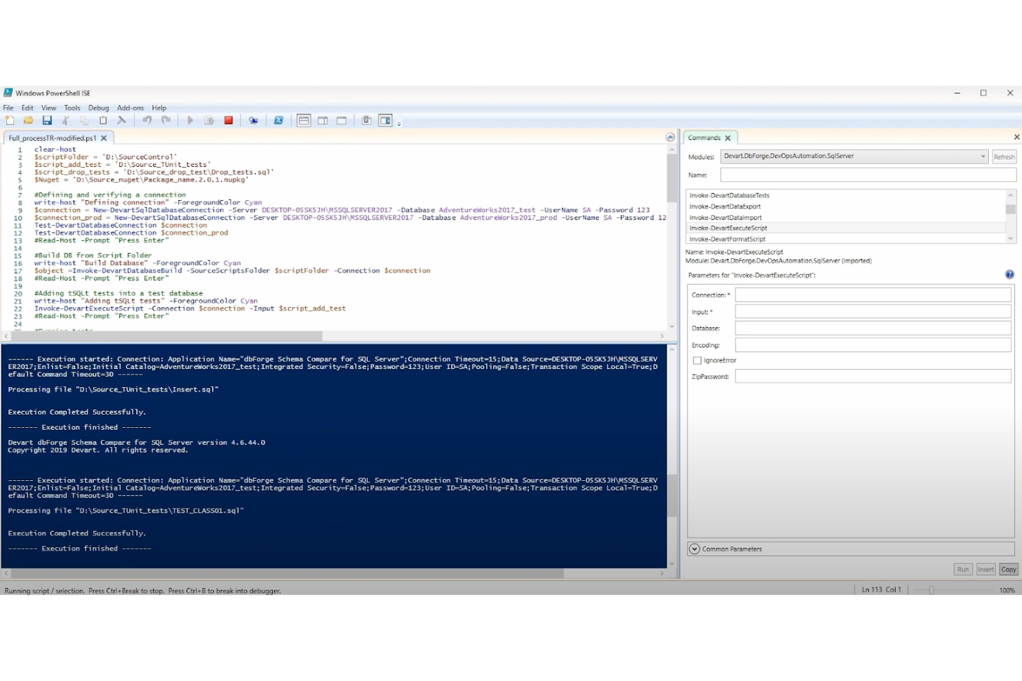 dbForge DevOps Automation for SQL Server screenshot - 10 beste DevOps-tools voor databases beoordeeld in 2026