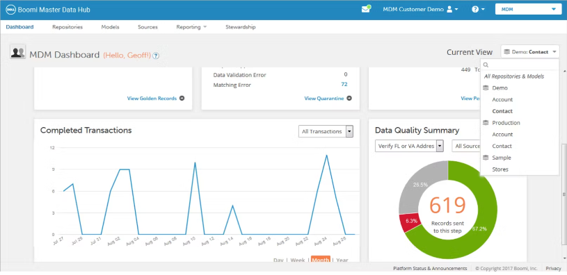 Boomi screenshot - Jouw gids voor de 10 beste IoT-software van 2026