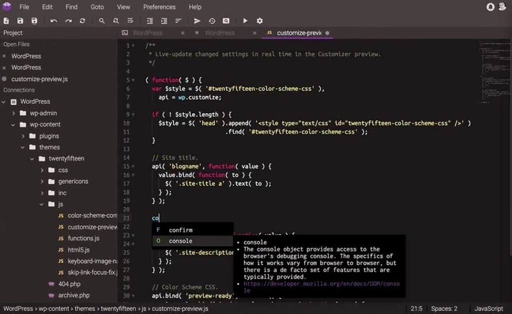 Codeanywhere screenshot - 10 beste tools voor codesamenwerking voor ontwikkelaars 2026