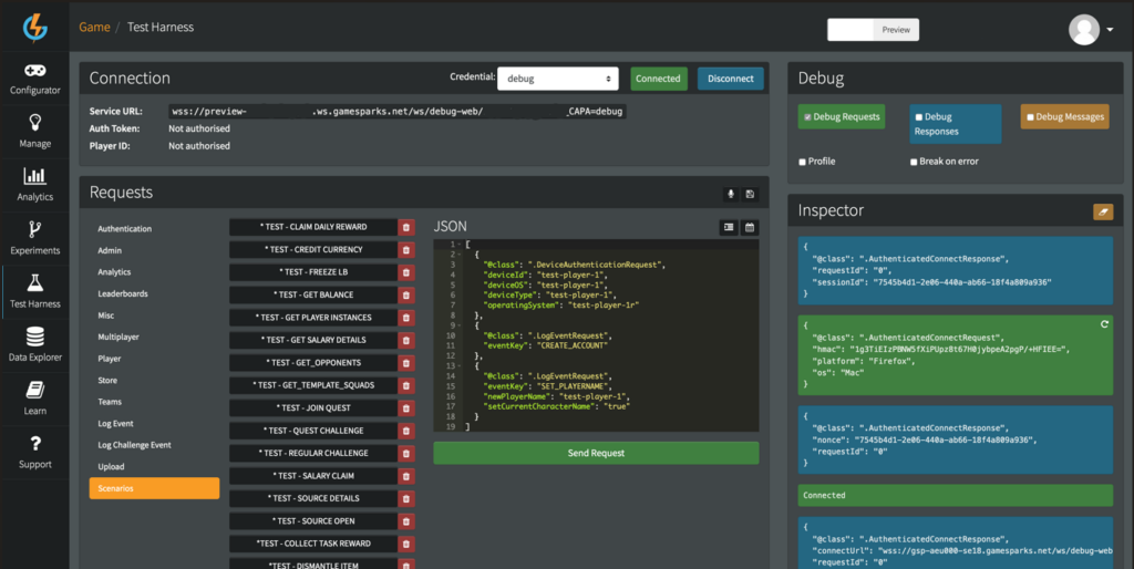 GameSparks screenshot - 10 beste MBaaS-software beoordeeld voor 2026