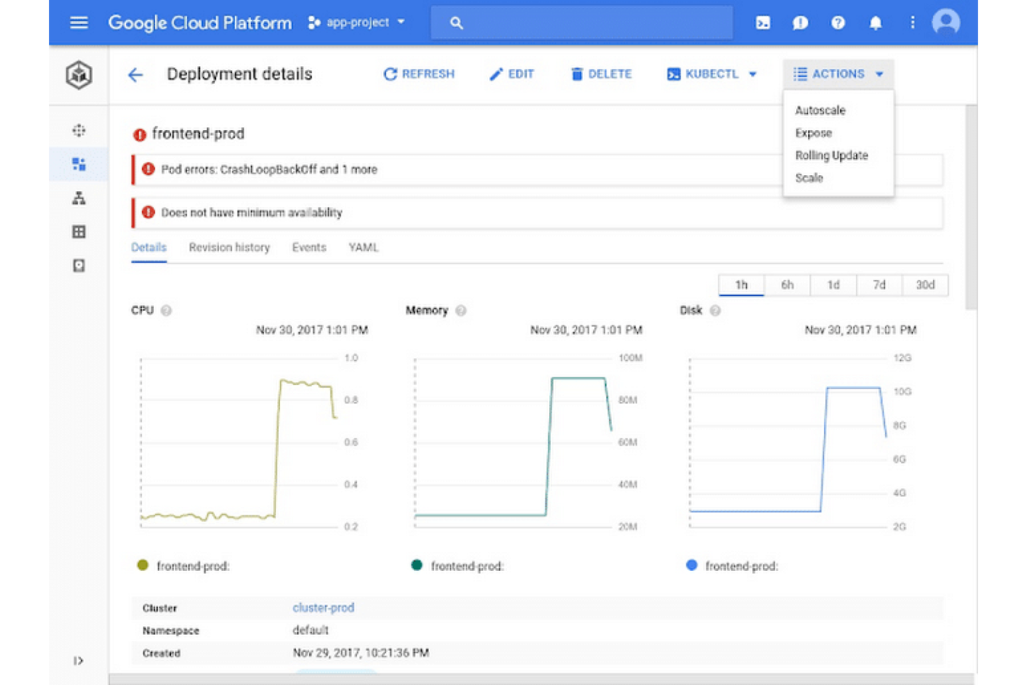 Google Cloud screenshot - 10 Beste IaaS-providers in 2026
