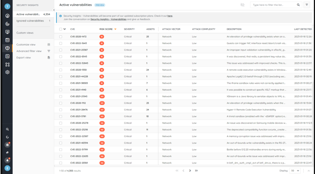Lansweeper screenshot - De 10 toonaangevende softwareoplossingen voor softwareactivabeheer van 2026