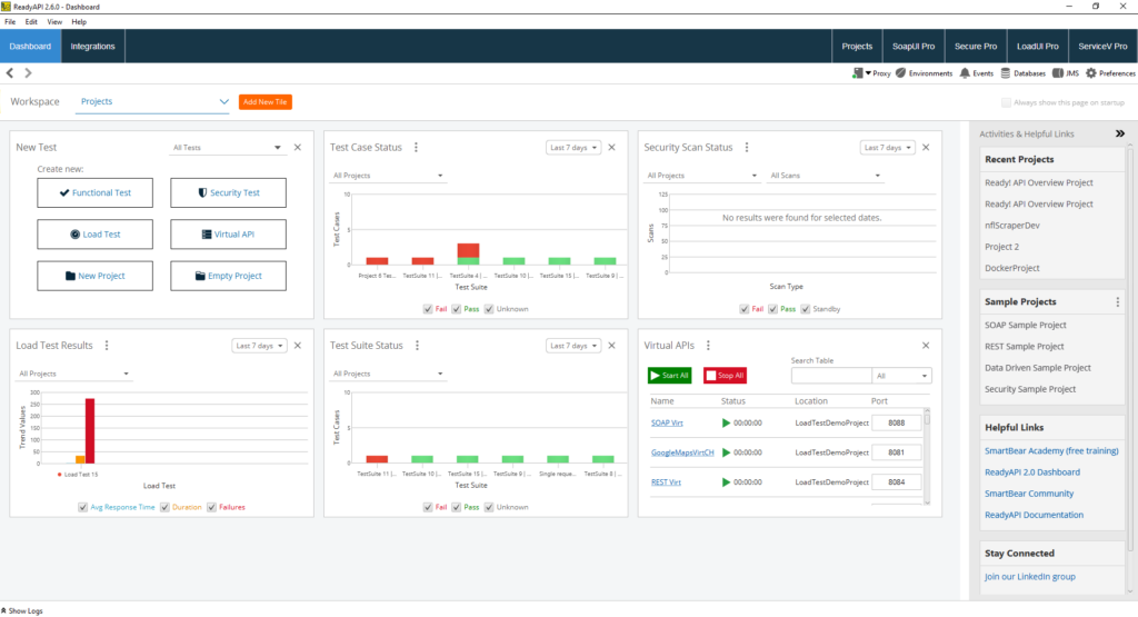 SmartBear screenshot - Jouw gids voor de 10 beste API-monitoringtools van 2026