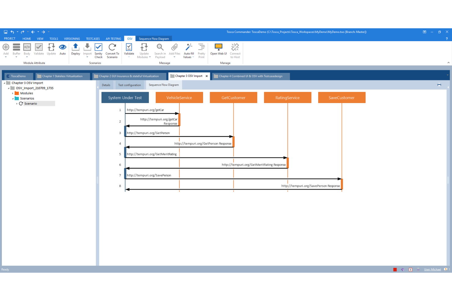 Tricentis OSV screenshot - 10 beste tools voor servicevirtualisatie in 2026