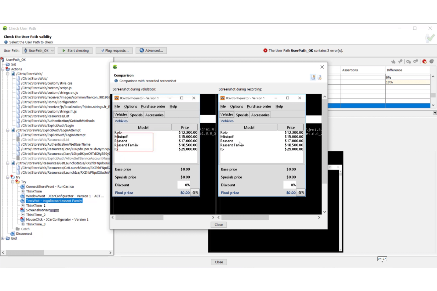 Tricentis NeoLoad screenshot - 10 beste software voor stresstests beoordeeld in 2026