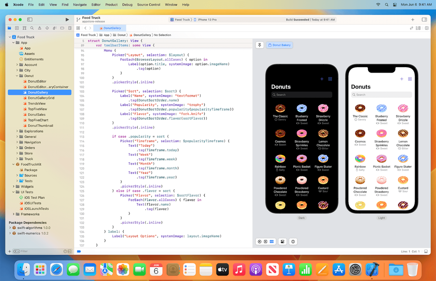 Xcode screenshot - 10 beste IDE-software voor 2026 (meer dan 10 getest)
