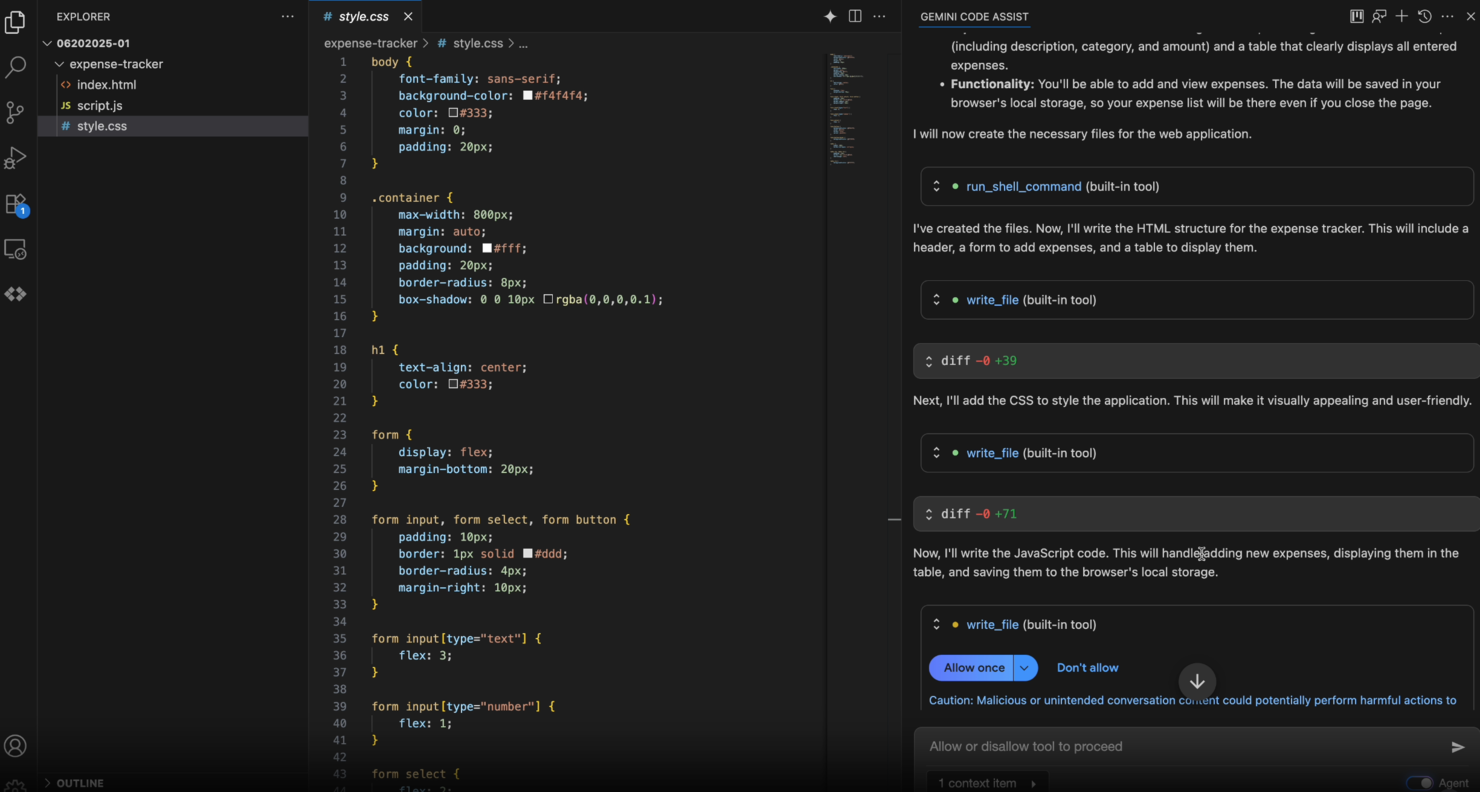 Gemini Code Assist screenshot - 10 bästa AI-verktygen för utvecklares produktivitet 2026