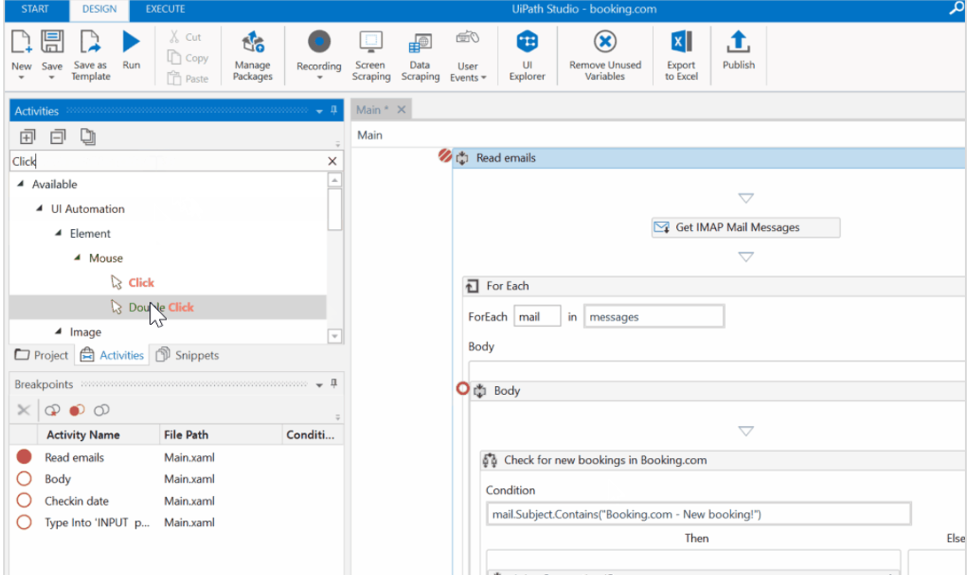 UiPath screenshot - 10 bästa programvarorna för robotiserad processautomation 2026