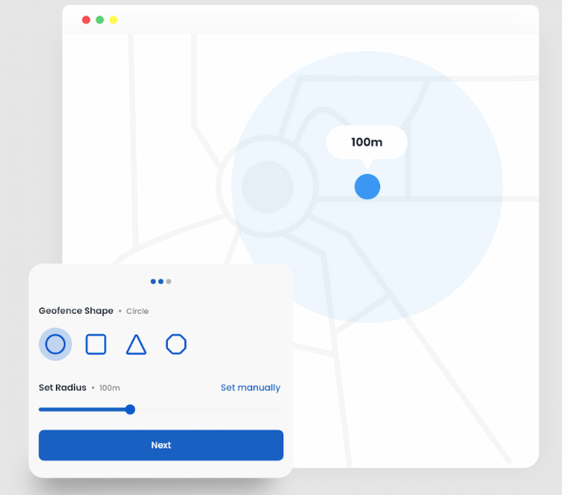 Roam.ai Geofencing API screenshot - Kartlägg framtiden: 10 bästa programvarorna för geostaket 2026