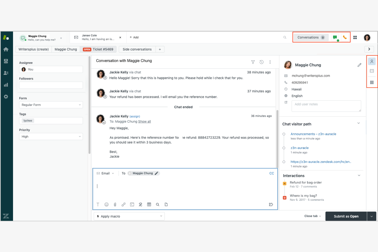 Zendesk screenshot - 10 Beste Trengo-alternatieven beoordeeld in 2026