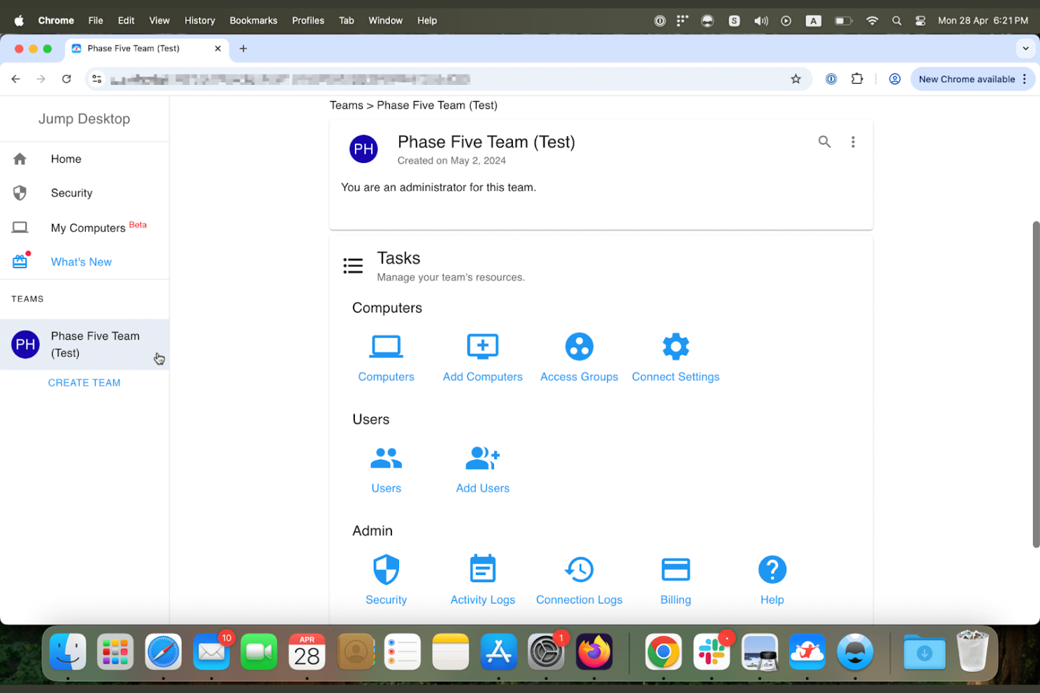 Jump Desktop screenshot - 10 mejores alternativas a GoToMyPC seleccionadas para 2026