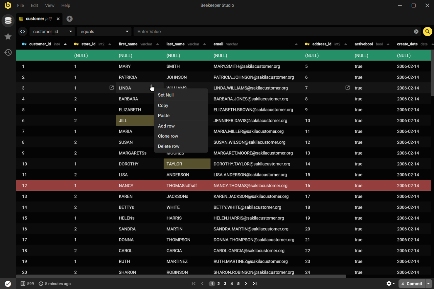 Beekeeper Studio screenshot - 10 alternative a DBeaver nel 2026