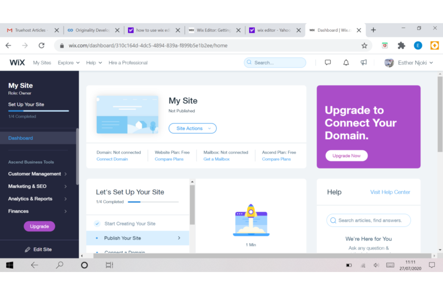 Wix screenshot - Las 10 mejores alternativas a Webflow para 2026