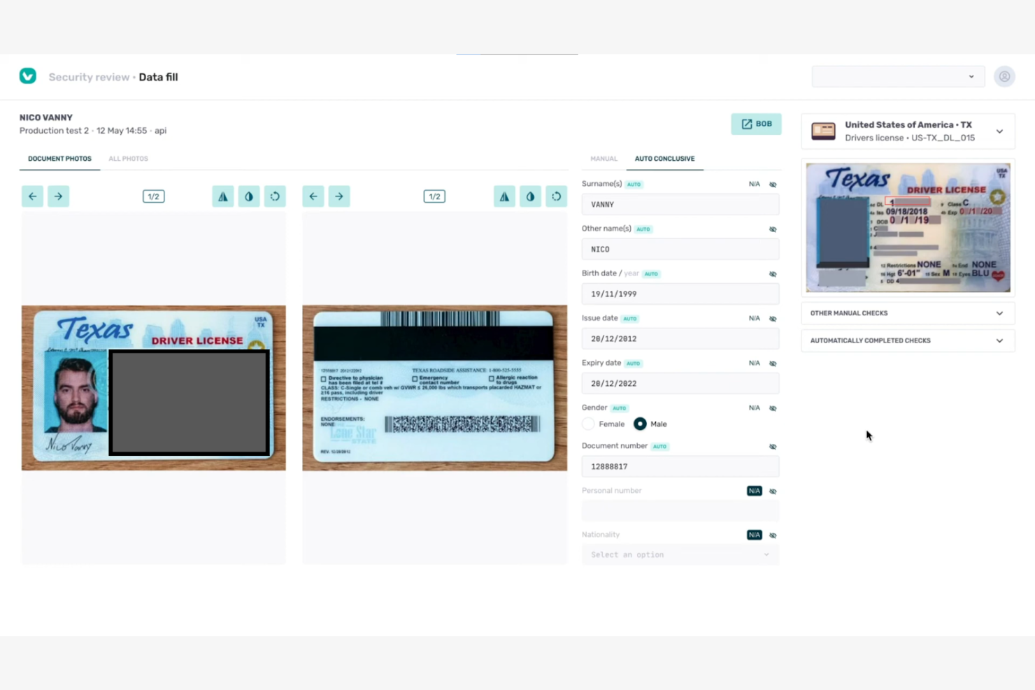 Veriff screenshot - 10 Mejores Alternativas a Onfido Revisadas en 2026