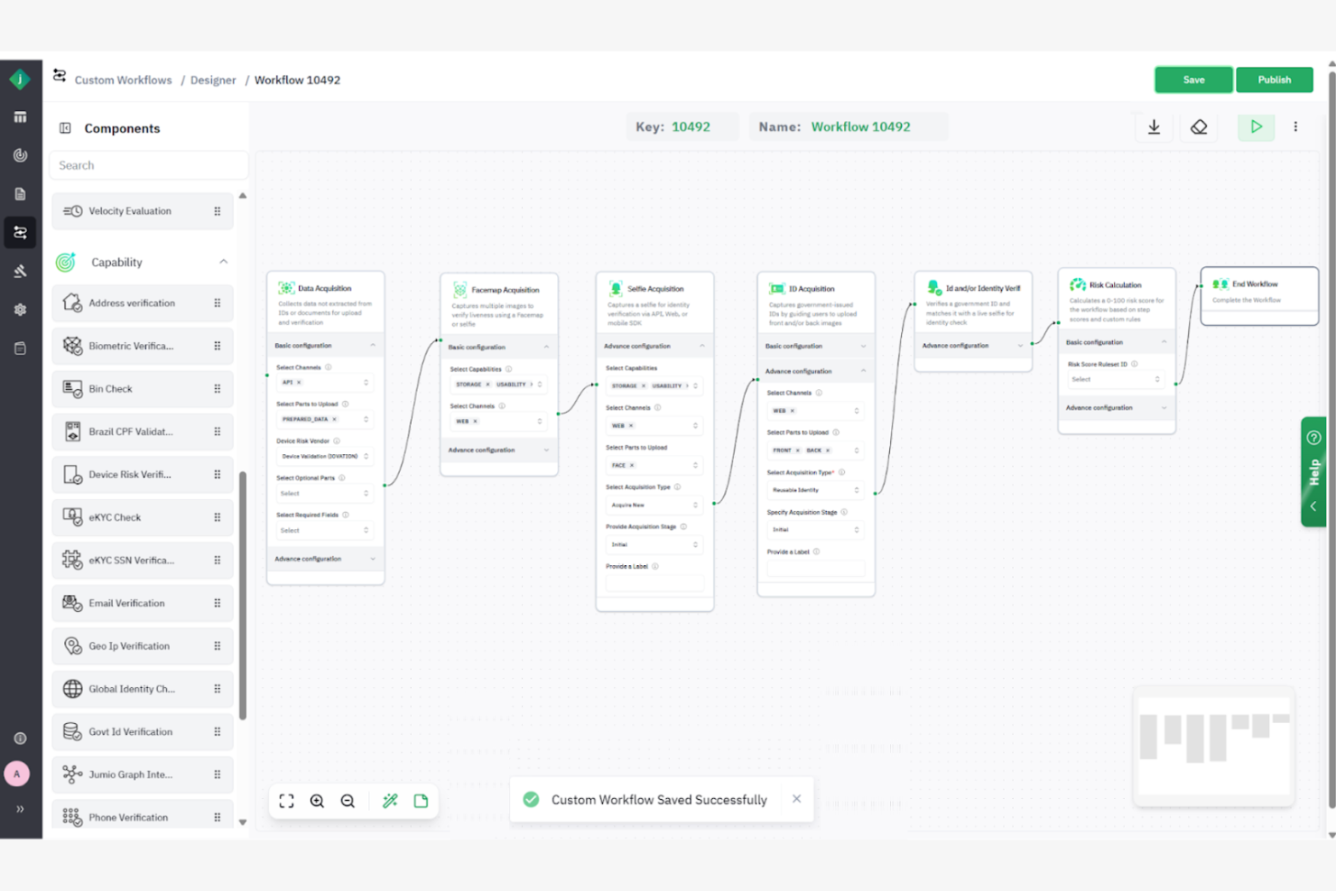 Jumio screenshot - 10 Mejores Alternativas a Onfido Revisadas en 2026